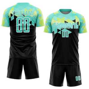 Uniforme de fútbol al por mayor hecho de poliéster ligero con tecnología de impresión resistente a la decoloración - Product Image 2