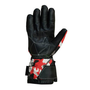 Gants de moto en cuir pleine doigt pour la course, imperméables, respirants, compatibles écran tactile, avec logo – Vente en gros - Product Image 6