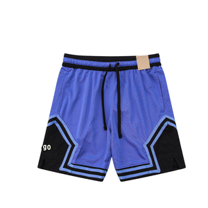 Summer Polyester Loose Sport Blank Shorts Unisex Custom All Over Print Gym Sweat Athletic Basketball Mesh Man Shorts pour hommes - Product Image 1