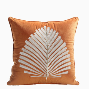 ODM/OEM Copricuscino Moderno Minimalista a Righe Rosso <span class=keywords><strong>Arancione</strong></span> con Ricamo, Decorazione Testurizzata per Divano, Copricuscino per Soggiorno - Product Image 2