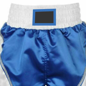 Shorts de combat personnalisés avec logo, vêtements de sport d'arts martiaux, boxe, unisexe, légers, imprimés par transfert thermique, 100% polyester, anti-rétrécissement - Product Image 2