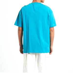 T-shirt pour homme en coton 100% à séchage rapide, imprimé en sérigraphie, décontracté, col rond, coupe ample, manches courtes, léger et respirant - Product Image 4