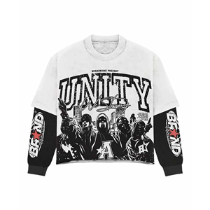 เสื้อยืดแขนสั้นผู้ชายผ้าฝ้าย 100% ซักกรดสองชั้น - Product Image 4