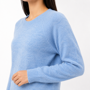 เสื้อสเวตเตอร์ไหมพรมมอสซี่แขนยาวแบบนุ่มพิเศษสำหรับผู้หญิง สวมใส่สบายๆ |   ผู้ผลิต OEM ODM บังกลาเทศ - Product Image 3