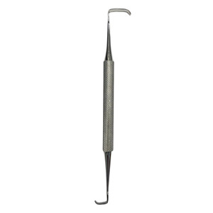 เครื่องมือผ่าตัดแบบด้ามจับกลม ขนาด 6 นิ้ว ยี่ห้อ Jamso Industries รุ่น Ragnell Retractor แบบสองด้าน ขนาด 3x25 มม. และ 6x25 มม. - Product Image 1
