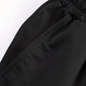 Pantalon de survêtement évasé pour homme, style décontracté urbain, respirant, coupe ample, à jambe large, avec imprimé étoiles et blocs de couleur, motif bulles - Product Image 4