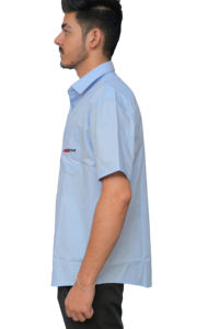 Camisa de Vestir para Hombre, Otoño, Cuello Mao, Manga Larga, Casual, Elegante, para Trabajo, Colores Sólidos, Mezcla de Algodón, Transpirable, Corte Ajustado - Product Image 2