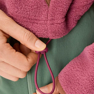 Chaqueta de lana con logotipo personalizado para mujer, abrigo de invierno con bolsillos, chaqueta de lana unisex de color sólido con cremallera, chaqueta con cremallera completa Benton Springs para mujer - Product Image 5