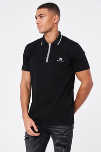 Venta caliente de alta calidad bordado de verano de los hombres de manga corta casual Polo de los hombres polos al por mayor - Product Image 2