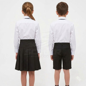 Custom Children's School Uniform Set Premium <b>Stitching</b> Custom Logo <b>Long</b> Lasting Cotton Fabric Unisex SCALER SPORTSWEAR Needle - Product Image 6