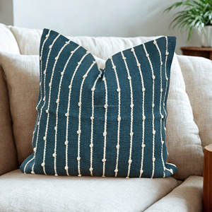 Housses de coussin bohèmes pour salon, style bohème tissé à la main avec franges, taie d'oreiller tissée à prix avantageux - Product Image 1