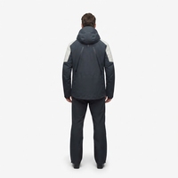 Veste de ski alpin AeroShield 3L Pro personnalisée pour homme, imperméable 20K, respirante, en Cordura, laine mérinos, nylon Ripstop, col montant