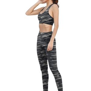 2025 Yoga Legging ensembles femmes Yoga costume Sport porter course respirant sans couture mode deux pièces sport soutien-gorge ensemble - Product Image 1