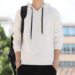 เสื้อฮู้ดพิมพ์โลโก้ผ้าเฟรนช์เทอร์รี่แบบยูนิเซ็กส์สำหรับฤดูหนาว - Product Image 2