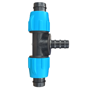 Anti-Blowoff Reducing Tee Factory Direct Supply Virgin Plastic Seals Pipe <b>Ends</b> Prevents Leakage Durable for Outdoor Use - Product Image 2