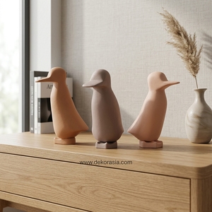 Handcrafted Wood <b>Mini</b> Duck Decorative for Home Decoration Birthday Wedding & Anniversary Gifts-Art Deco Design - Product Image 6