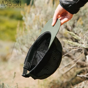 Casquette de sport légère et performante à 5 panneaux en maille avec logo personnalisé, ajustable, pour hommes et femmes, idéale pour l'extérieur – Fournisseur de qualité - Product Image 5
