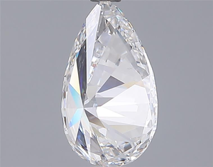 Diamant de laboratoire de forme poire blanche de 1,56 ct - Product Image 4