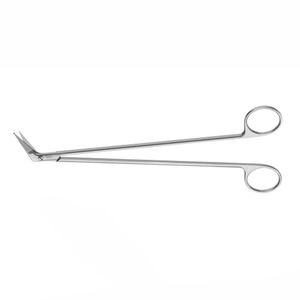 Ciseaux vasculaires manuels en acier Potts Smith, à lame angulaire de 45 degrés, lames de 18 mm, ciseaux chirurgicaux cardio-thoraciques CE par Grip Surgical - Product Image 3