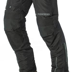 Pantalon textile pour moto conçu pour la sécurité du motard avec tissu résistant aux abrasions et protection CE niveau 1 - Product Image 5