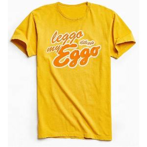 Camisetas para hombre promocionales con cuello redondo de manga corta de algodón 100% respetuosas con el medio ambiente de punto con serigrafía personalizada - Product Image 4