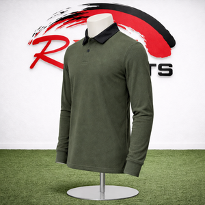 Chemise de golf à manches courtes pour homme, col à revers, en tissu extensible de haute qualité, sublimation, séchage rapide, été 2024 - Product Image 3