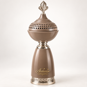 ALABANZA ENTERPRISES Quemador de Incienso de Metal de Lujo con Tapa Decorativa, Ecológico, para Todas las Estaciones, Aromático, Estilo Indio Moderno - Product Image 3