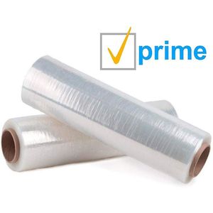 4 rotoli 15 \ "X 1500 'pellicola elasticizzata soffiata trasparente 70 Gauge per Pallet di grado industriale strizzacervelli resistente allo strappo senza residui - Product Image 4