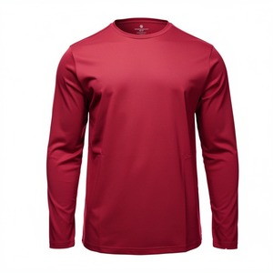 Manufacturer Direct Long Sleeve Crew Neck T-Shirts – Premium Cotton, ODM/OEM Service - Product Image 1