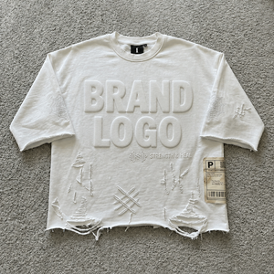 Camiseta de Hombre, Corte Regular, 100% Algodón, Negra Lisa, Estilo Urbano, con Bolsillo, Logotipo Personalizado, Informal, Manga Corta, Hip Hop, Secado Rápido - Product Image 3