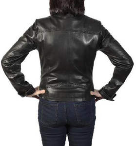 เสื้อโค้ทหนังสตรีสไตล์สตีมพังก์แบบใหม่ ไซส์พลัส ราคาถูก ขายส่ง เสื้อแจ็คเก็ตบุผ้าสำหรับผู้หญิง เสื้อผ้าฤดูหนาวสำหรับสุภาพสตรี - Product Image 5