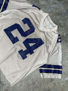 T-shirt de sport respirant en maille de haute qualité pour homme, en soie/coton, idéal pour le football et le basketball - Product Image 3