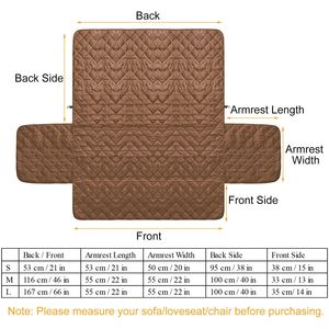 Copridivano Reversibile Impermeabile con Elastico, Protezione per Poltrona, Divanetto e Divano, Copricuscino Protettivo per Mobili - Product Image 5
