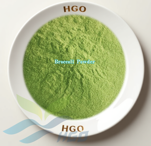 HGO Suministro Directo de Fábrica Polvo de Brócoli Puro Natural (Grado Alimenticio) Especificación Polvo Vegetal (Vegetal Liofilizado) - Product Image 1