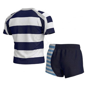Bulk Supply Custom Sportswear Rugby Uniform With Strong Fabric And Lightweight Design For Training And Game Use - Product Image 4