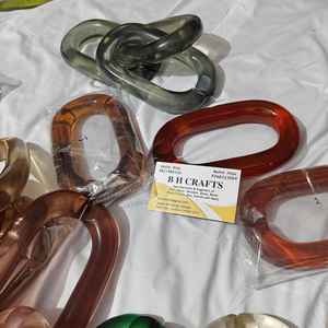 Cadena de Resina Transparente y de Colores para Decoración de Paredes, Eslabones de Cadena Modernos, Hermosas Cadenas Coloridas Removibles para Año Nuevo - Product Image 5