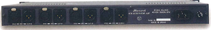 Amplificateur de microphone 4 canaux JRsound HA-404II avec corps en aluminium, connexion XLR, audio stéréo, impédance 8 ohms - Product Image 2