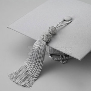 Glands de chapeau haut de gamme en fil fin pour la décoration d'uniformes, les tenues de cérémonie et les accessoires de mode - Product Image 3