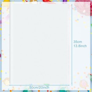 PLULON 60 Fogli 14 X 20 Pollici Carta Velina Bianca per Confezioni Regalo, Artigianato e Decorazioni per Feste - Product Image 1