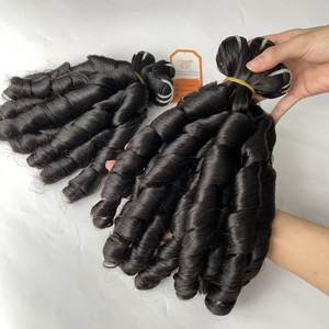 Cheveux vierges vietnamiens de qualité SDD, très vendus, ondulés Funmi, boucles rebondissantes, mèches de cheveux humains de haute qualité - Product Image 3