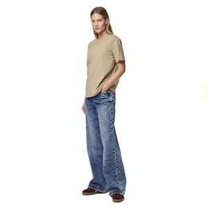 Camisetas de Verano para Mujer al por Mayor, 100% Algodón, 180 g/m², Ecológicas, de Secado Rápido, Personalizables, de Alta Calidad, Tallas Grandes - Product Image 3