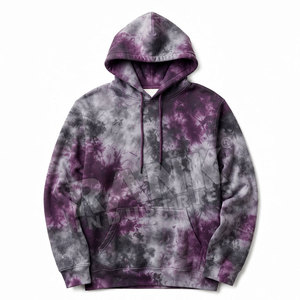 Streetwear Best Design Basics Cotton Blended Hot Sale Streetwear Professional Manufacturer Made Men <b>Tie</b> <b>Dye</b> <b>Hoodies</b> - Product Image 2