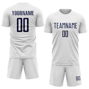 Maillots de football unisexes à séchage rapide, uniformes de football à manches courtes pour l'été - Product Image 1