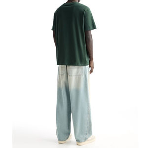 Camisetas de Hip Hop para Hombre de Alta Calidad, Corte Holgado, Estilo Urbano, 100% Algodón, Precio al por Mayor con Calidad Económica y OEM - Product Image 2