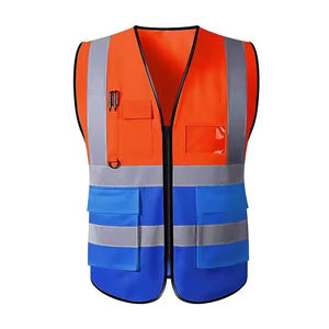 2025 Breathable Reflective Safety <b>Vest</b> Outdoor <b>Hi</b> <b>Vis</b> Security Custom Logo Outdoor Workwear Sleeveless Polyester Unisex - Product Image 5