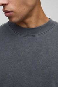 Camisetas de Hombre 2026 con Logotipo Bordado Personalizado, Tallas Grandes, Hombros Caídos, 100% Algodón, Lavado con Efecto Desgastado por el Sol - Product Image 2