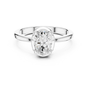 Bijoux Beadside 14K Cross Over Ring Design Avec CVD Diamond - Product Image 2