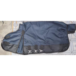 IN vendita tappeto cavallo IN miniatura 1200D tappeto invernale impermeabile COLOR NAVY IN dollaro 8 carte di credito formato accettato da 65CM a 115CM - Product Image 1