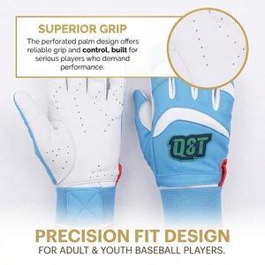 Gants de frappe de baseball en gros, ajustables, avec maintien sécurisé du poignet, équipement d'entraînement pour équipes et joueurs - Product Image 6