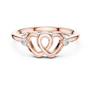 Anillo de Compromiso de Oro Amarillo de 14K con Diamante Cultivado en Laboratorio, Redondo, para Mujer |   Diamante Cultivado Nuevo - Product Image 2